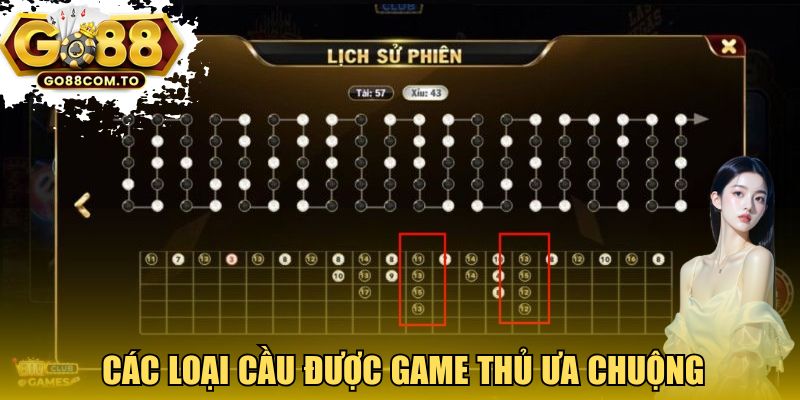 Các loại cầu được game thủ ưa chuộng