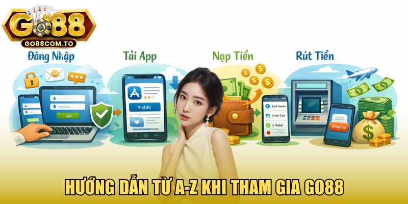 Hướng dẫn từ A-Z khi tham gia GO88