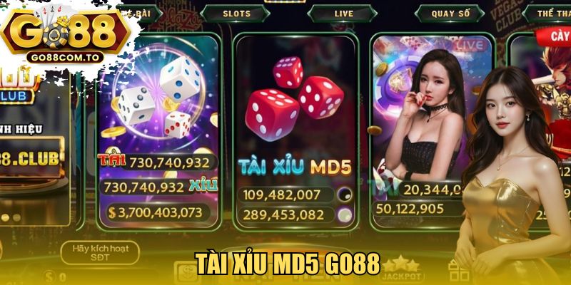 Tài xỉu MD5 GO88